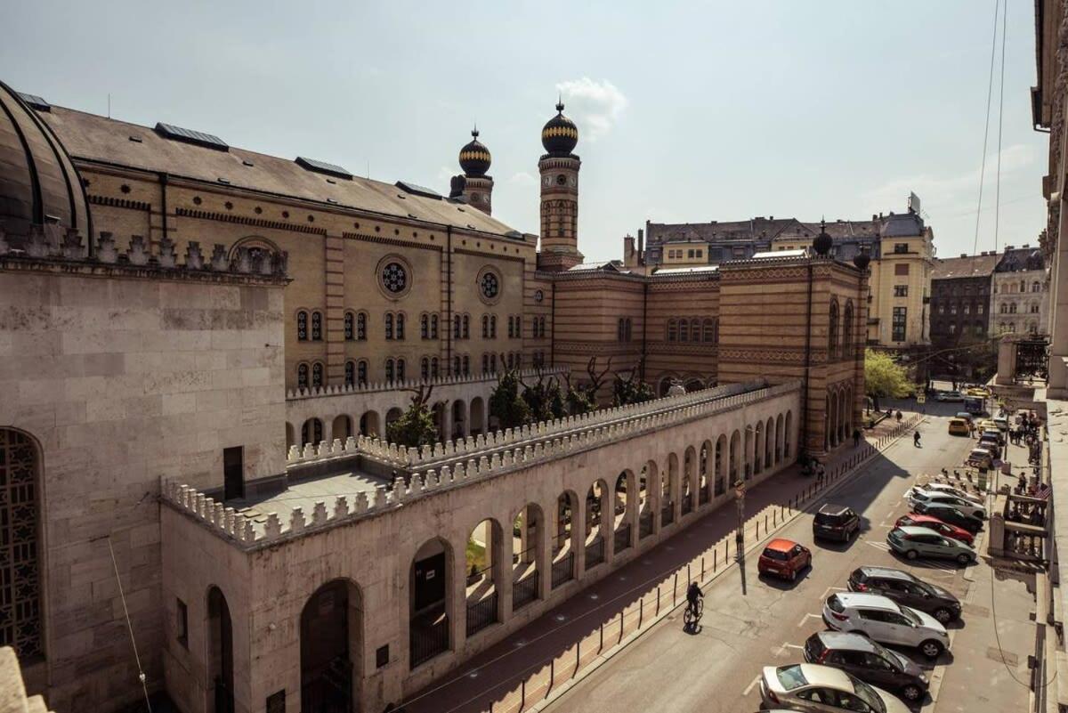 New A C Studio With View Of The Synagogue Budapest Exterior foto